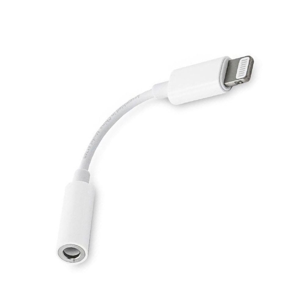 Adaptador APPLE De Lightning A Jack De 3.5mm Para Audífonos COLOR Blanco - Imagen 3