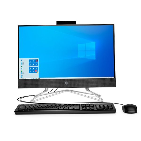 Computador HP Todo en Uno 21.5” Intel Celeron 8GB RAM 256GB COLOR Negro Windows 11 Home