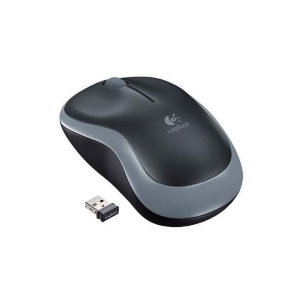 Mouse LOGITECH Optico Inalambrico M185 COLOR Negro