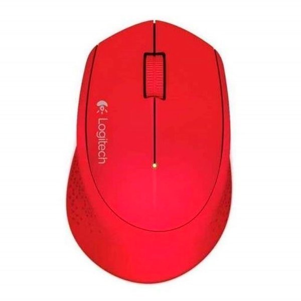 Mouse LOGITECH Inalámbrico M280 COLOR Rojo