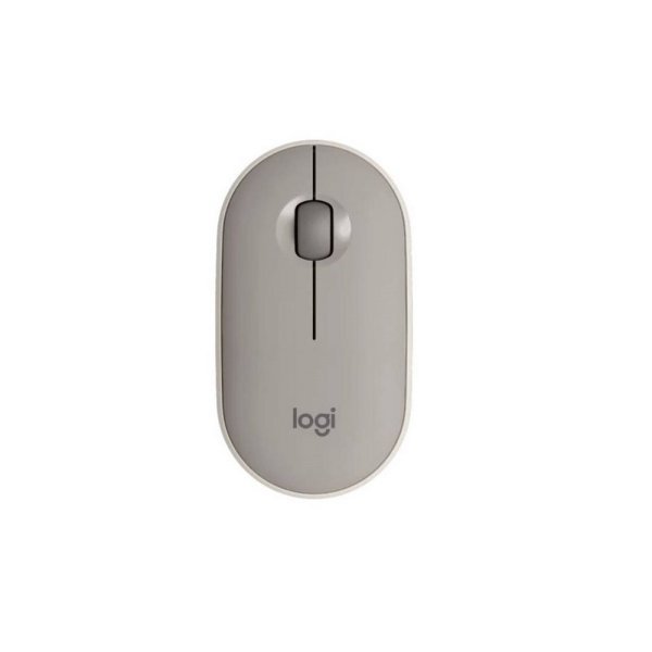 Pop Mouse LOGITECH Inalambrico With Emoji COLOR Almendra