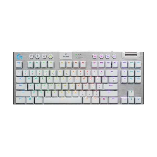 Teclado LOGITECH G915 Gaming COLOR Blanco