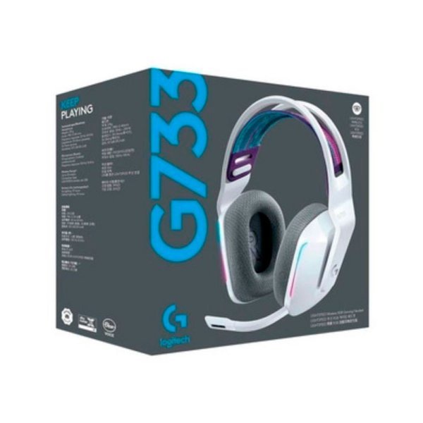 Diadema LOGITECH G733 Wireles Headset COLOR Blanco