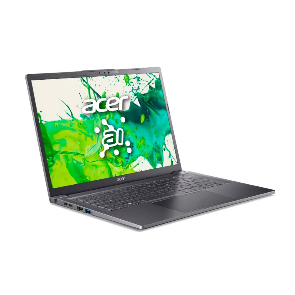 Portatil Acer AL14-52M-50QU CU5226V 14 WUXGA 16GB (1*16GB)LPDDR5512SSDWIFI6+BT Windows 11 Home Color Steel Gray