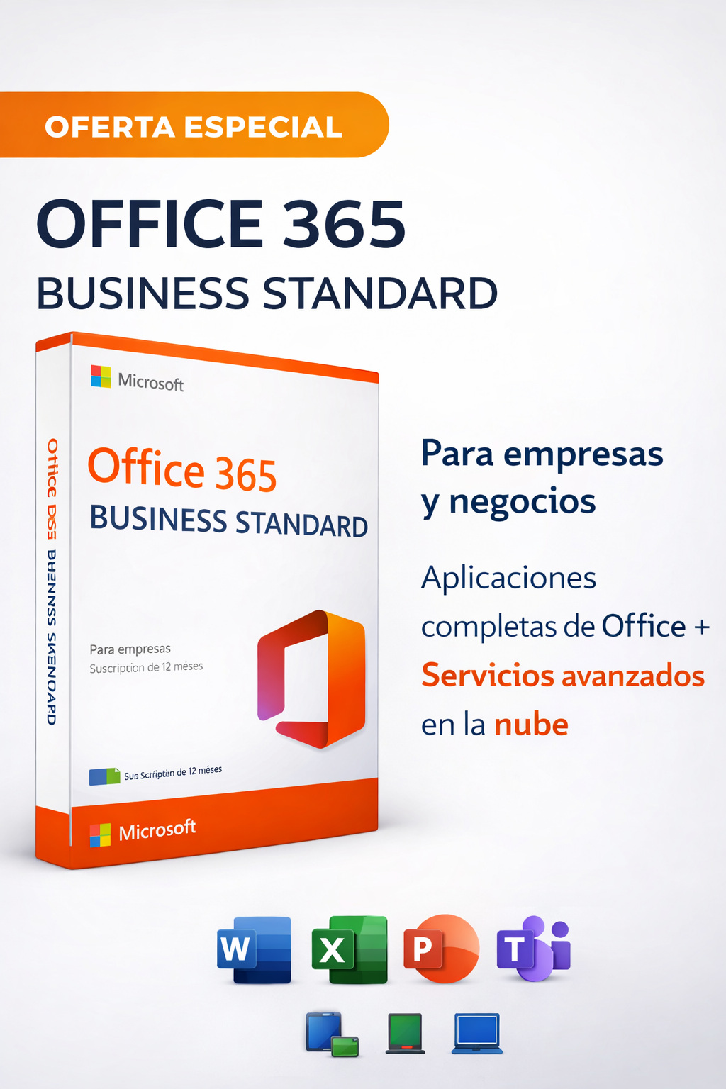 MICROSOFT OFFICE 365 BUSINESS STANDARD ESD + IVA INCLUIDO