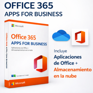 MICROSOFT OFFICE 365 APPS FOR BUSINESS ESD + IVA INCLUIDO