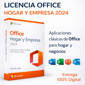 LICENCIA OFFICE HOGAR Y EMPRESA 2024 ESD - EP2-06608 + IVA INCLUIDO