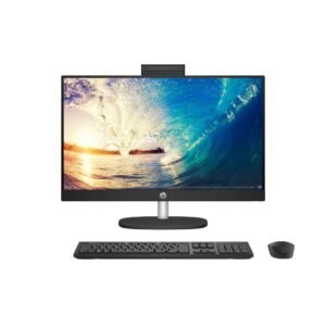 HP AIO  24-cr0007la  RYZEN 5 7520U (MENDOCINO)/8GB LPDDR5 5500 (onboard)/512GB/Non-Touch/23.8 FHD Antiglare IPS/UMA/Jet Black - FHD IR Camera - Premium/FREEDOS