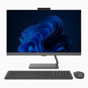 TODO EN UNO LENOVO IC A100 INTEL N100 23,8 PULGADAS FHD MEMORIA 8GB ESTADO SOLIDO 512GB LINUX COLOR GRIS GARANTIA 1 AÑO