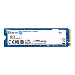 Unidad de estado solido ssd kingston 1000G NV3 M.2 2280 PCIe 4.0 NVMe