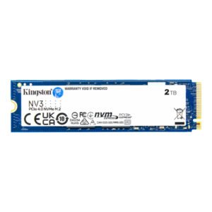 Unidad de estado solido ssd kingston 2000G NV3 M.2 2280 PCIe 4.0 NVMe