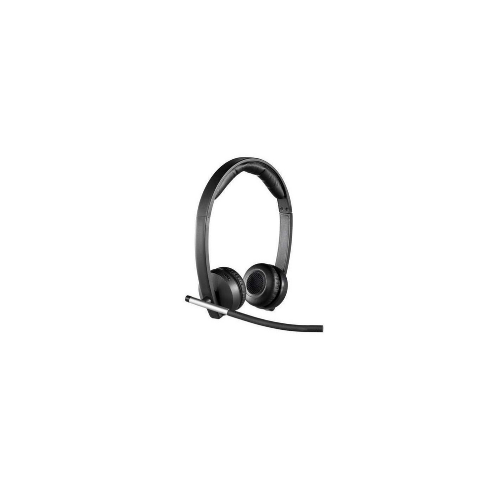 Diadema logitech H820e biaural inalámbrico, receptor USB, compatible Win-Mac, controles integrados, color negro - Imagen 2