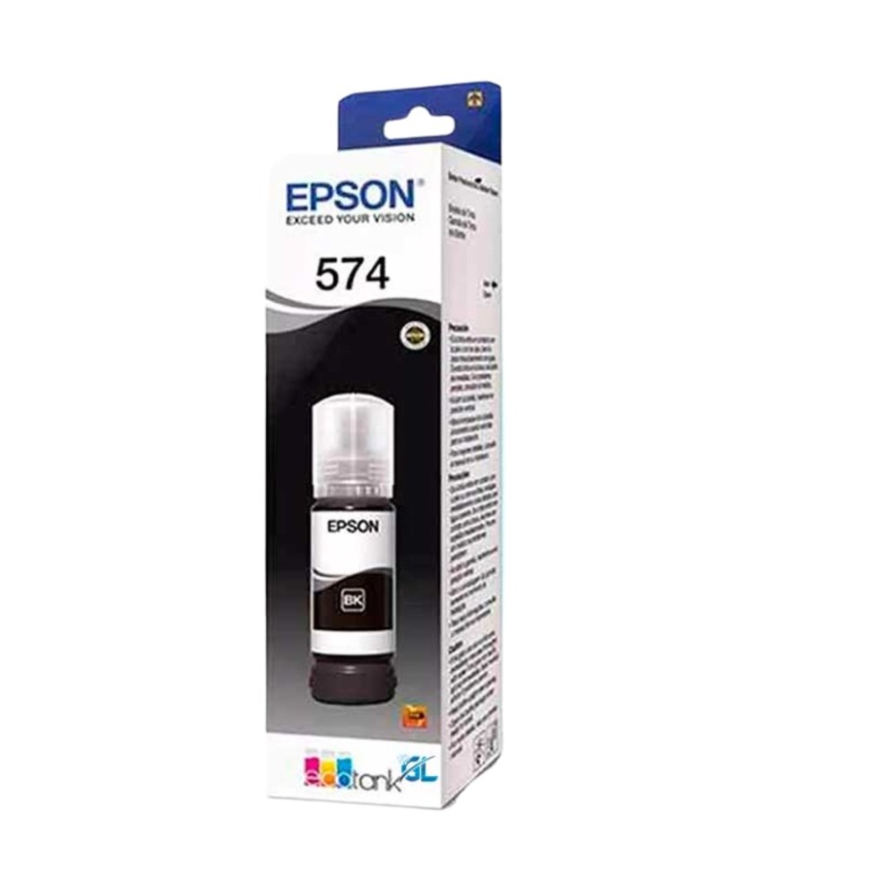 Botella de Tinta EPSON T574120-AL Ecotank L8050 COLOR Negro - Imagen 2