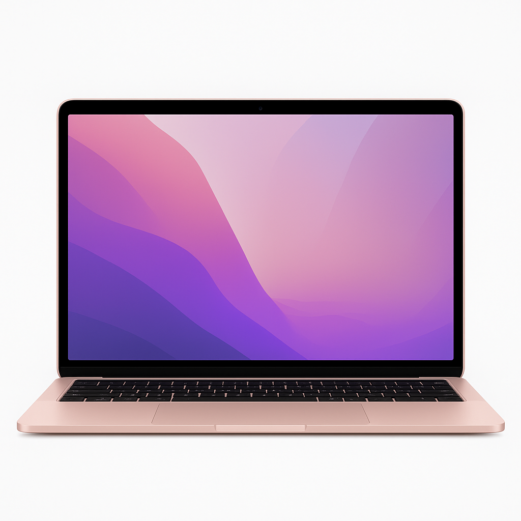 13-inch MacBook Neo: Apple A18 Pro chip with 6-core CPU and 5-core GPU, 8GB, 256GB SSD - Blush