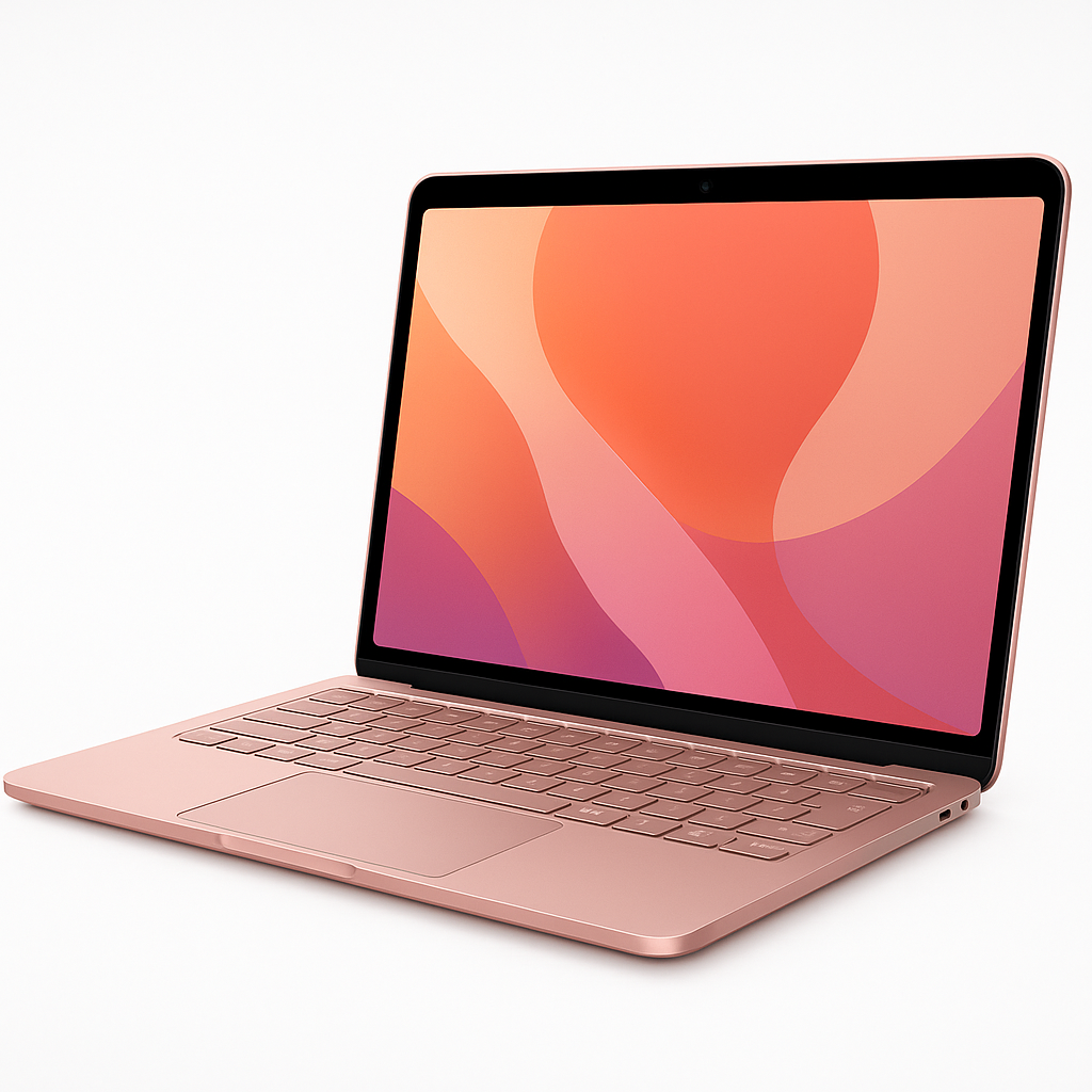 13-inch MacBook Neo: Apple A18 Pro chip with 6-core CPU and 5-core GPU, 8GB, 256GB SSD - Blush - Imagen 3