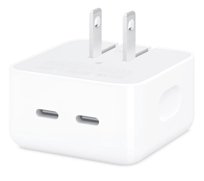 35W Dual USB-C Port Compact Power Adapter