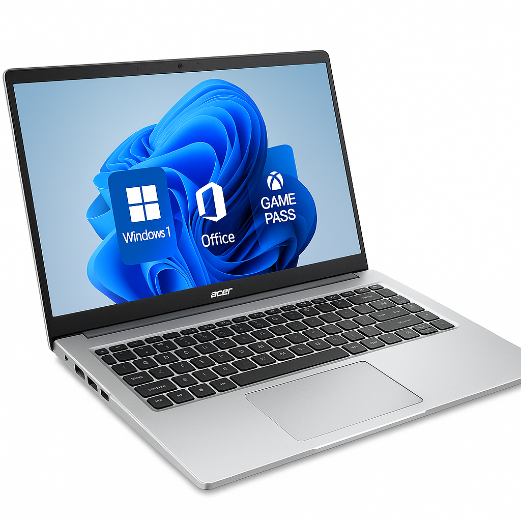 Portatil Acer AL15-43P-R53C AMD Ryzen™ 7 5820U 15,6 FHD IPS SlimBeze WIFI6 16GB (1*16) 1TB SSD PCIe NVMe SSD/Ofiice prueba; Game pass 3M /Windows 11 Home Single Color Silver - Imagen 3