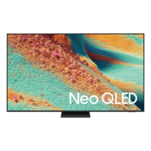 Televisor Samsung FLAT NEO QLED  Smart TV 55 pulgadas, UHD 4K  /3,840 x 2,160 / DVB-T2 / Procesador QN4 IA GEN2 144Hz/ Bluetooth / Dual Led / asistente de voz /  modo ambiente/ Modo Juego/  HDMI x 4 / USB x 2 /LAN/ abre y edita archivos de Office/ Control Solar/Garantía 1 año, Ficha tecnica completa en www.samsung.com.co