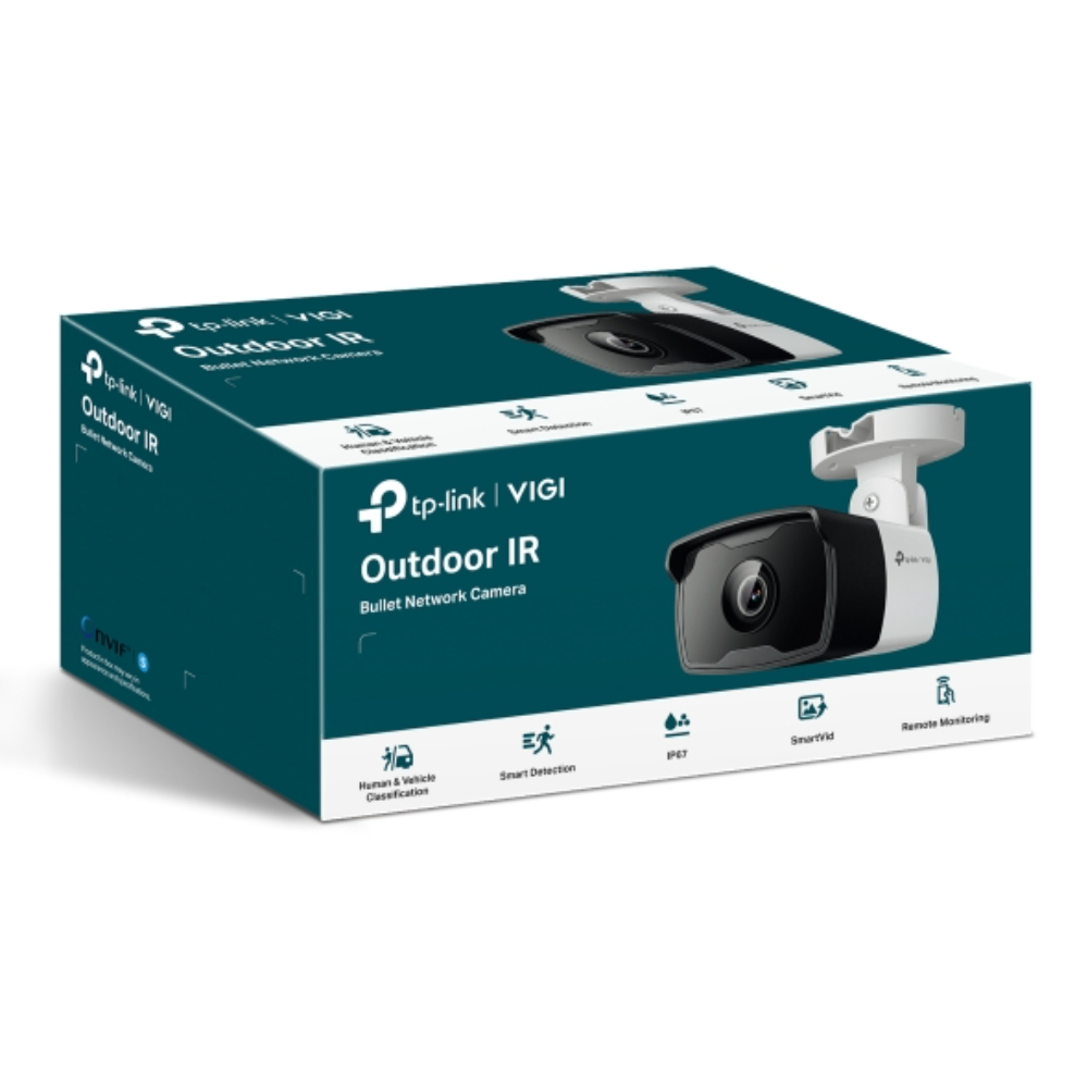 Cámara IP Bala 4MP con CHIP de Inteligencia Artificial. ESPECIFICACIONES: Codecs H.265+/H.265/H.264+/H.264, CMOS de Escaneo Progresivo a 1/3, Color/0.04 Lux@F1.6, 0 Lux con IR/Luz Blanca, 25fps/30fps (2560x1440,2304x1296, 2048x1280, 1920x1080), PoE/12V DC, Lente Fijo 4 mm. INCLUYE Detección Inteligente (Clasifica Humanos y Vehículos), Detección d - Imagen 2