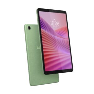 TABLET LENOVO TAB ONE TB305FU PANTALLA 8,7  CONECTIVIDAD WIFI MEMORIA 4GB + ALMACENAMIENTO 128GB COLOR VERDE INCLUYE ESTUCHE TIPO FOLIO + CARGADOR