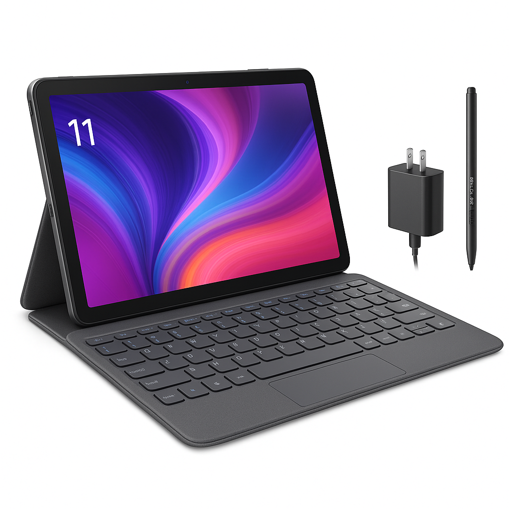 TABLET LENOVO IDEA TAB TB336ZU PANTALLA 11 PULGADAS CONECTIVIDAD SOLO LTE 5G MEMORIA 8GB + ALMACENAMIENTO 256GB COLOR GRIS GARANTIA 1 AÑO Y ADP INCLUIDO INCLUYE TECLADO FOLIO, LAPIZ TAB PEN PLUS Y CARGADOR - Imagen 3