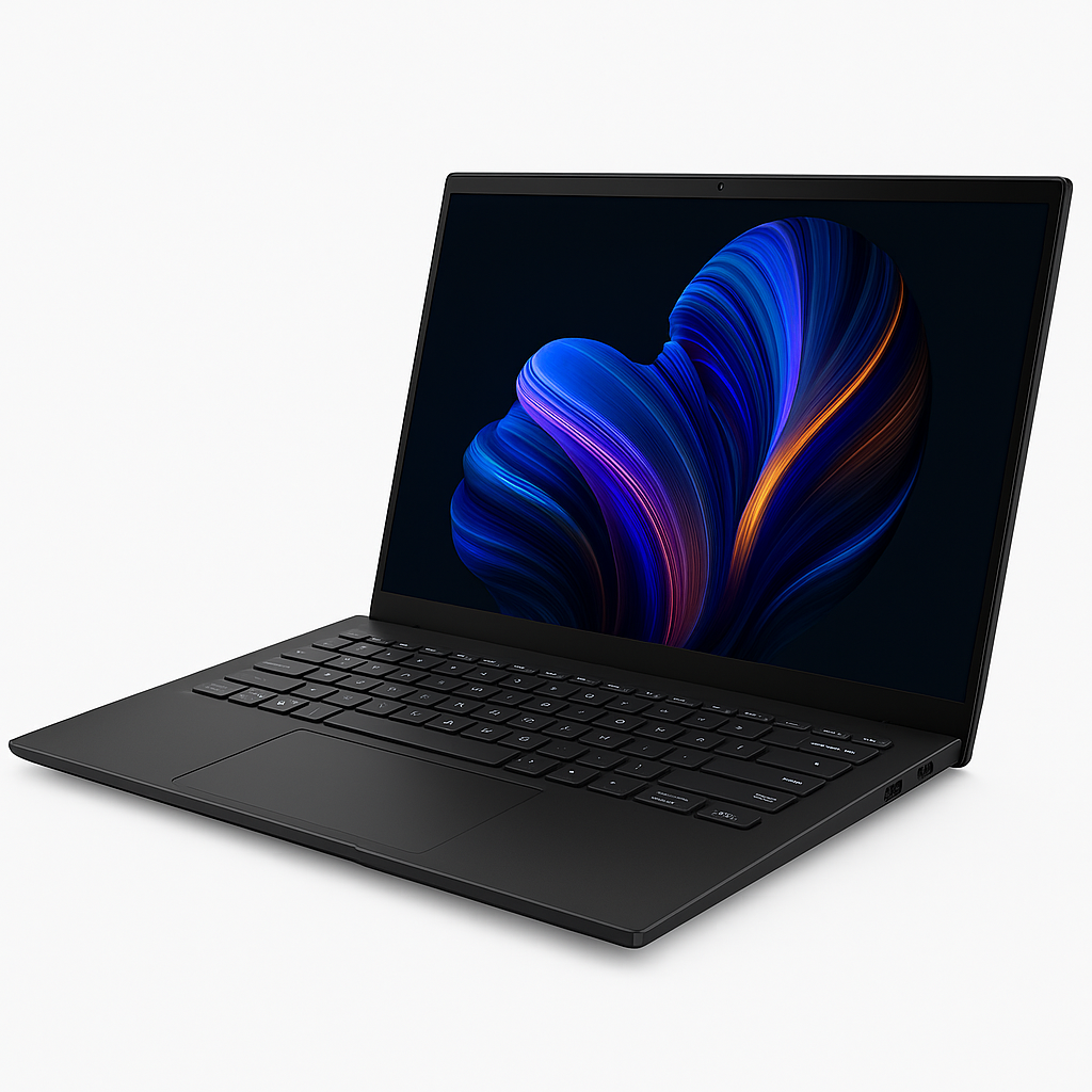 Portátil ASUS Zenbook 14 UM3406GA-QL121 AMD Ryzen™ AI 7 445 Processor 2.0GHz , 14 WUXGA OLED, 16GB, 1TB SSD, SO Keep, Jade Black - Imagen 3