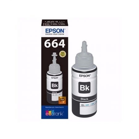 Botella de Tinta EPSON T664120 L200/210/350/355/555 COLOR Negro
