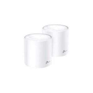 Router TPLINK  Sistema WiFi 6 en malla para todo el hogar AX3000 Paquetes de dos