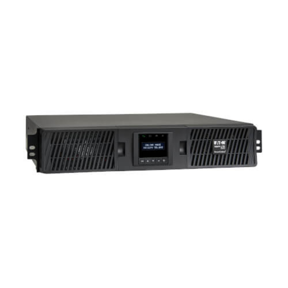 UPS EATON Tripp Lite series SAI SmartOnLine de doble conversión 1500VA 1350W 208/230V - 8 tomacorrientes, autonomía extendida, opción de tarjeta de red, LCD, USB, DB9, 2U Rack/Torre