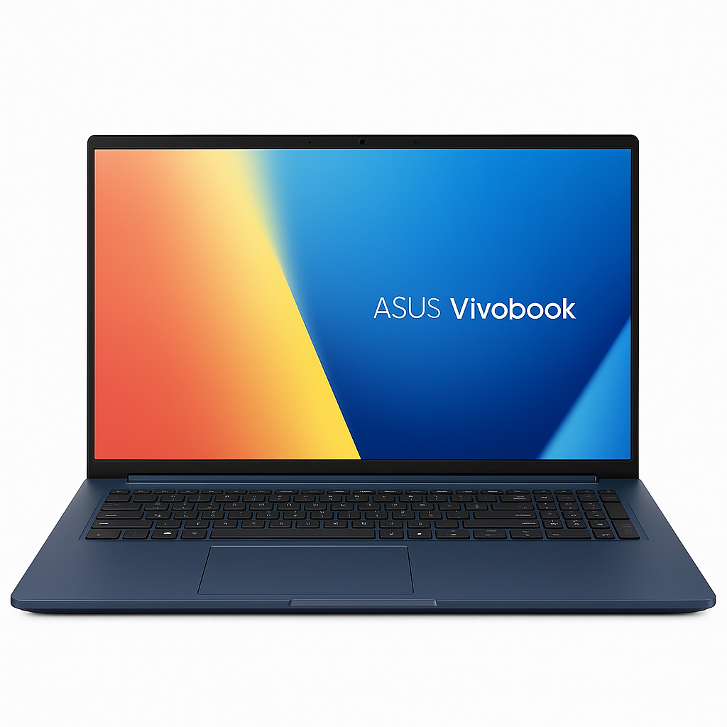 Portatil ASUS Vivobook 16 X1607CA-MB058 Intel® Core™ Ultra 5 Processor 225H 1.7 GHz, 16" WUXGA, 16GB , 512 SSD, US MIL-STD 810H, SO Keep, Quiet Blue.