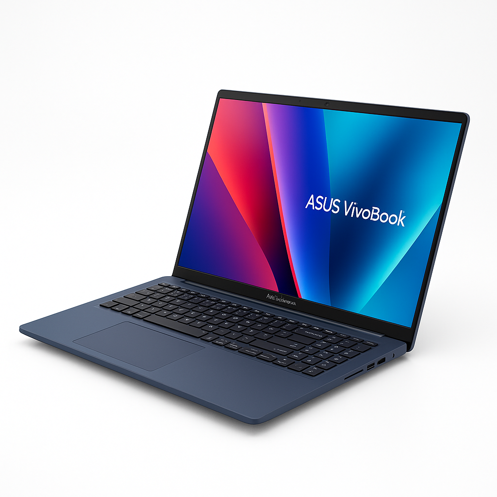 Portatil ASUS Vivobook 16 X1607CA-MB058 Intel® Core™ Ultra 5 Processor 225H 1.7 GHz, 16" WUXGA, 16GB , 512 SSD, US MIL-STD 810H, SO Keep, Quiet Blue. - Imagen 2