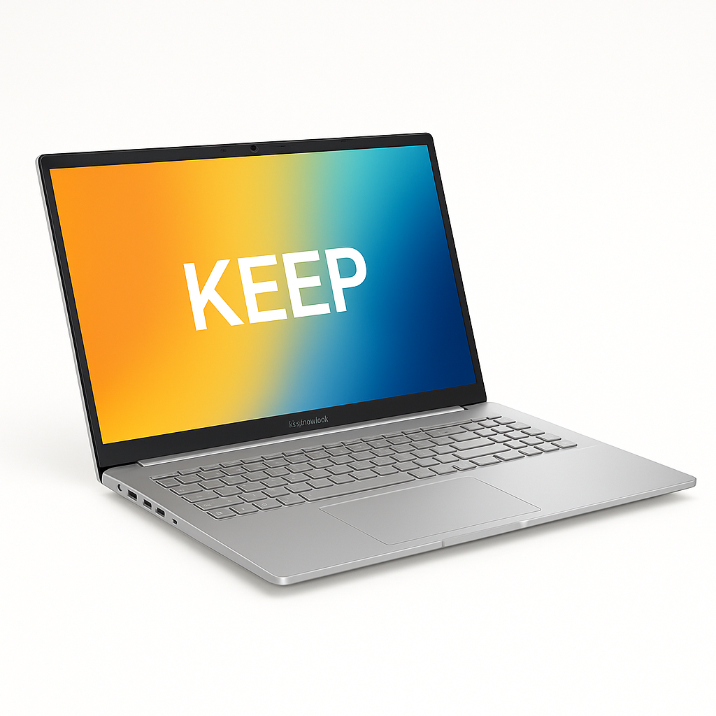 PORTÁTIL ASUS Vivobook 16 M1607KA-MB144 AMD Ryzen™ AI 5 330 Processor 2.0GHz ,16" WUXGA , 16GB, 512 SSD, SO KEEP,Cool Silver. - Imagen 2
