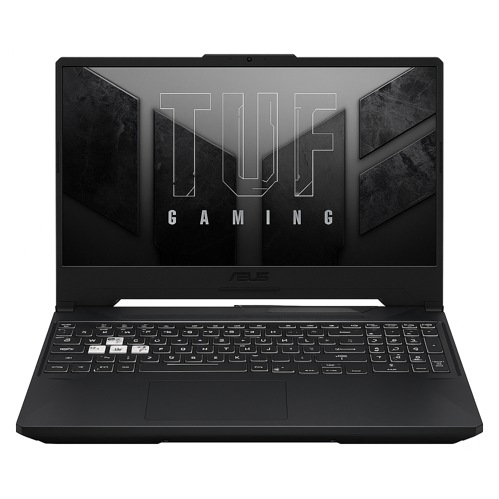 Portatil ASUS TUF Gaming A15 FA506NCG-HN333 AMD Ryzen™ 7 8845H Processor 3.8GHz, 15.6" FHD, 8GB, 512 SSD, NVIDIA® GeForce RTX™ 3050 4GB GDDR6, SO Keep, Graphite Black.