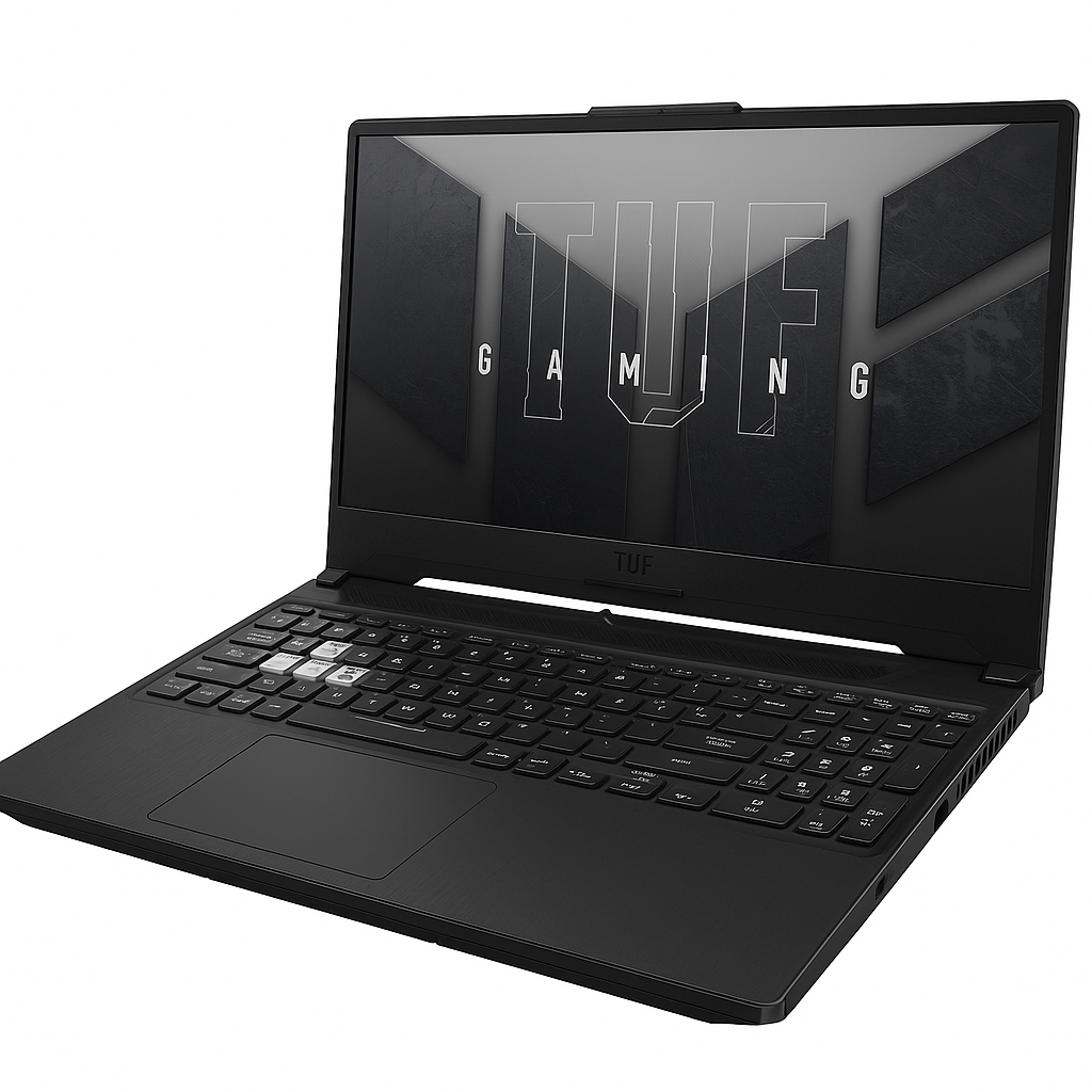 Portatil ASUS TUF Gaming A15 FA506NCG-HN333 AMD Ryzen™ 7 8845H Processor 3.8GHz, 15.6" FHD, 8GB, 512 SSD, NVIDIA® GeForce RTX™ 3050 4GB GDDR6, SO Keep, Graphite Black. - Imagen 3