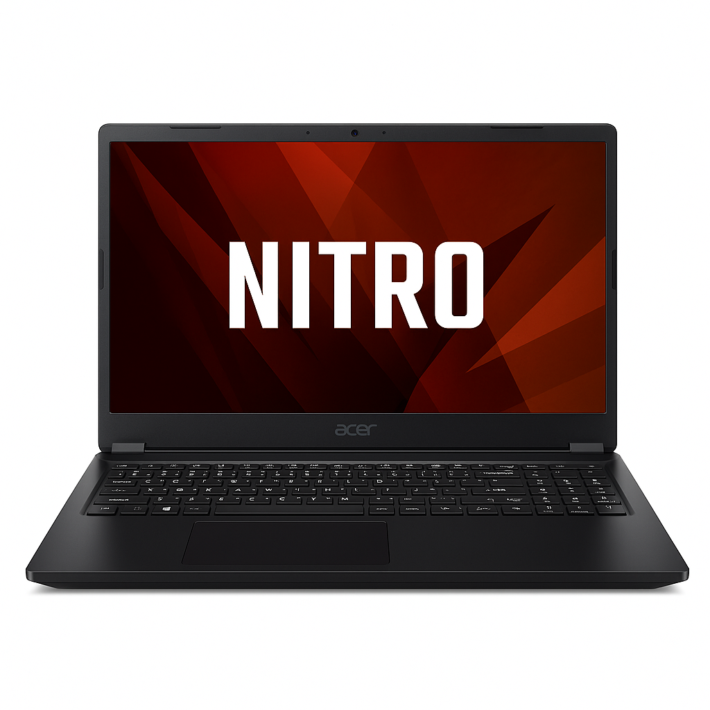 Portatil Acer Nitro ANV15-52-58HT Intel® C5210H 15,6 FHD 16GB (2*8) DDR5 Memory/512GB SSD NVIDIA® GeForce RTX™ 5050 8GB GDDR7/Linux (ESHELL) Obsidian Black