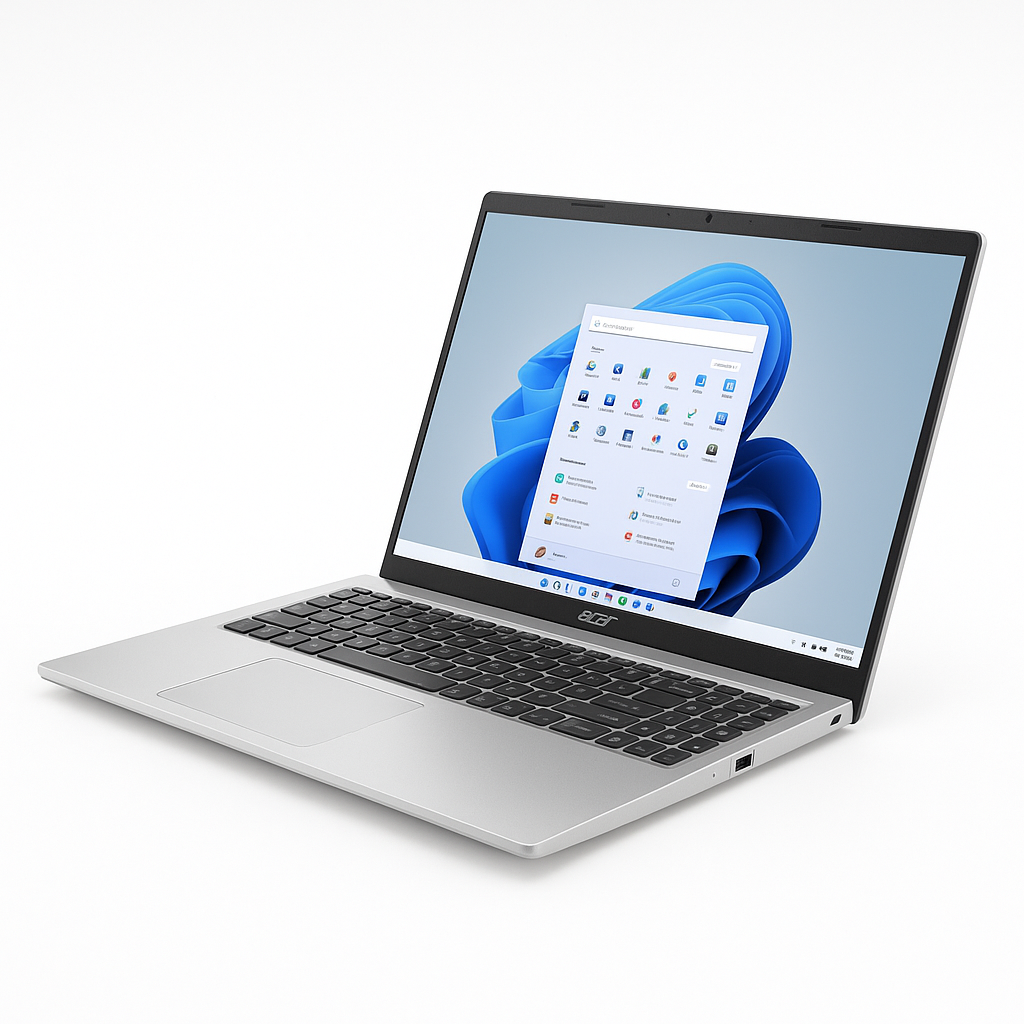 Portatil Acer AL15-46P-R251 AMD R3 5400U FHD 15,6" 8GB ( 1*8GB)DDR5/512SSD WIFI6 Office (versión de prueba) Windows 11 Home color light silver - Imagen 2