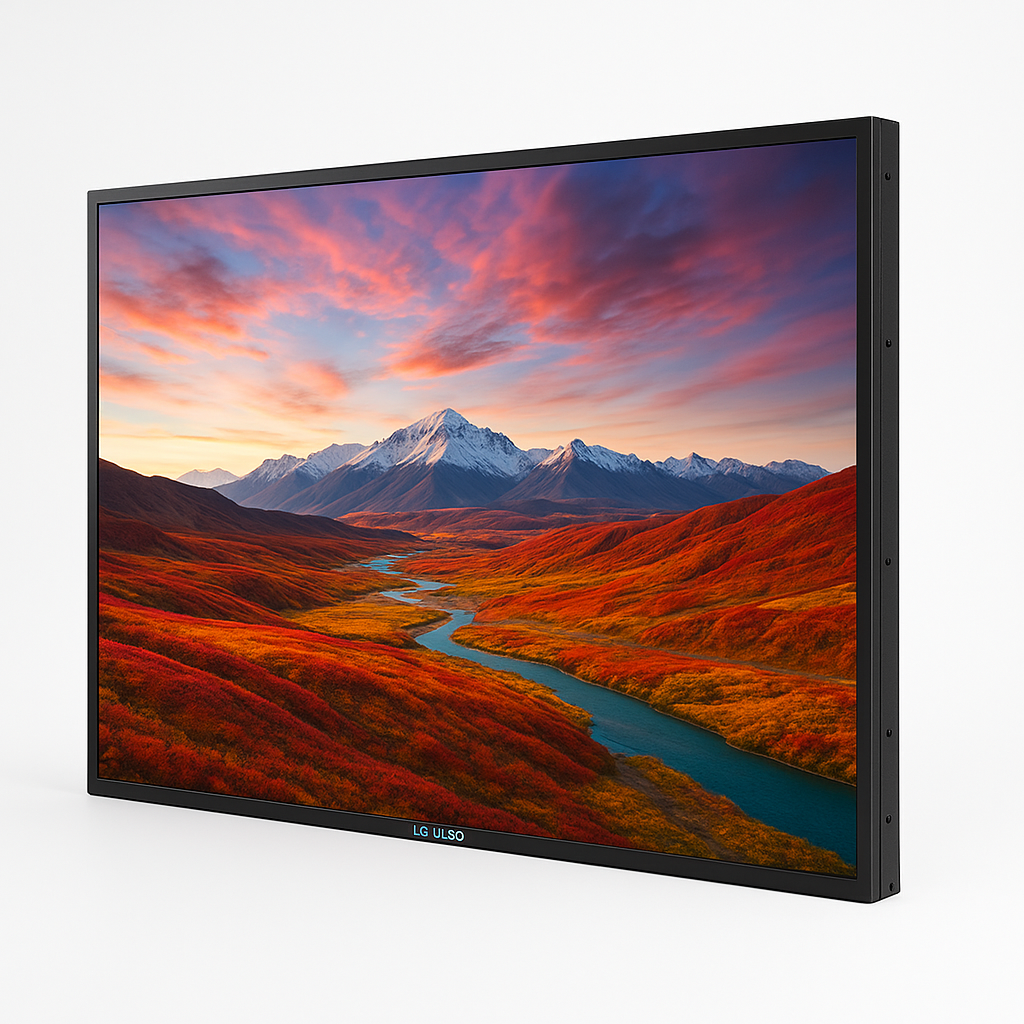 Monitor industrial LG signage 75in UL3Q