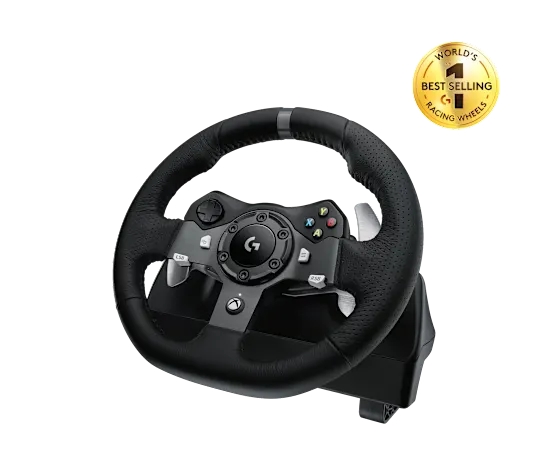 Timón Logitech G920 Driving Force con Pedales - Imagen 2