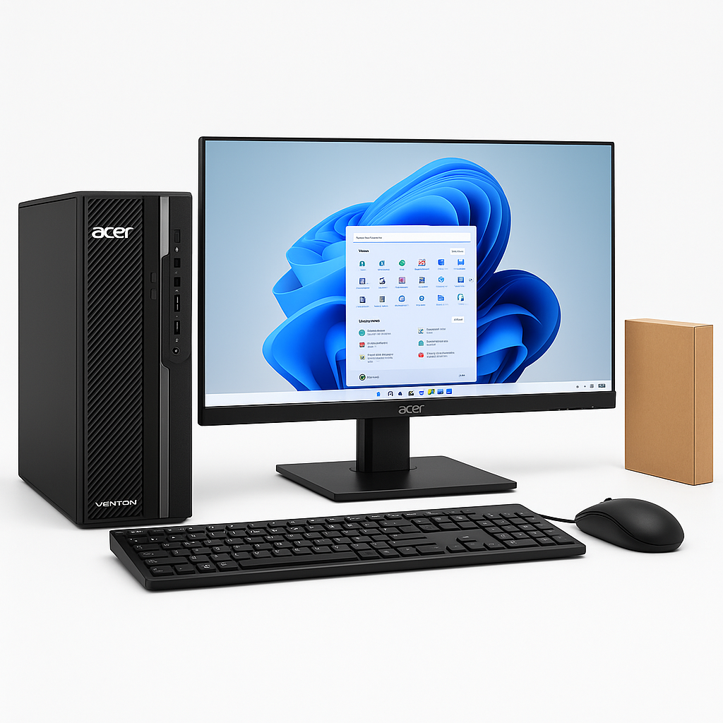 Computador de escritorio Acer VVX4735GT Intel Ultra 7 RAM 16GB SSD 512GB Windows 11 Pro