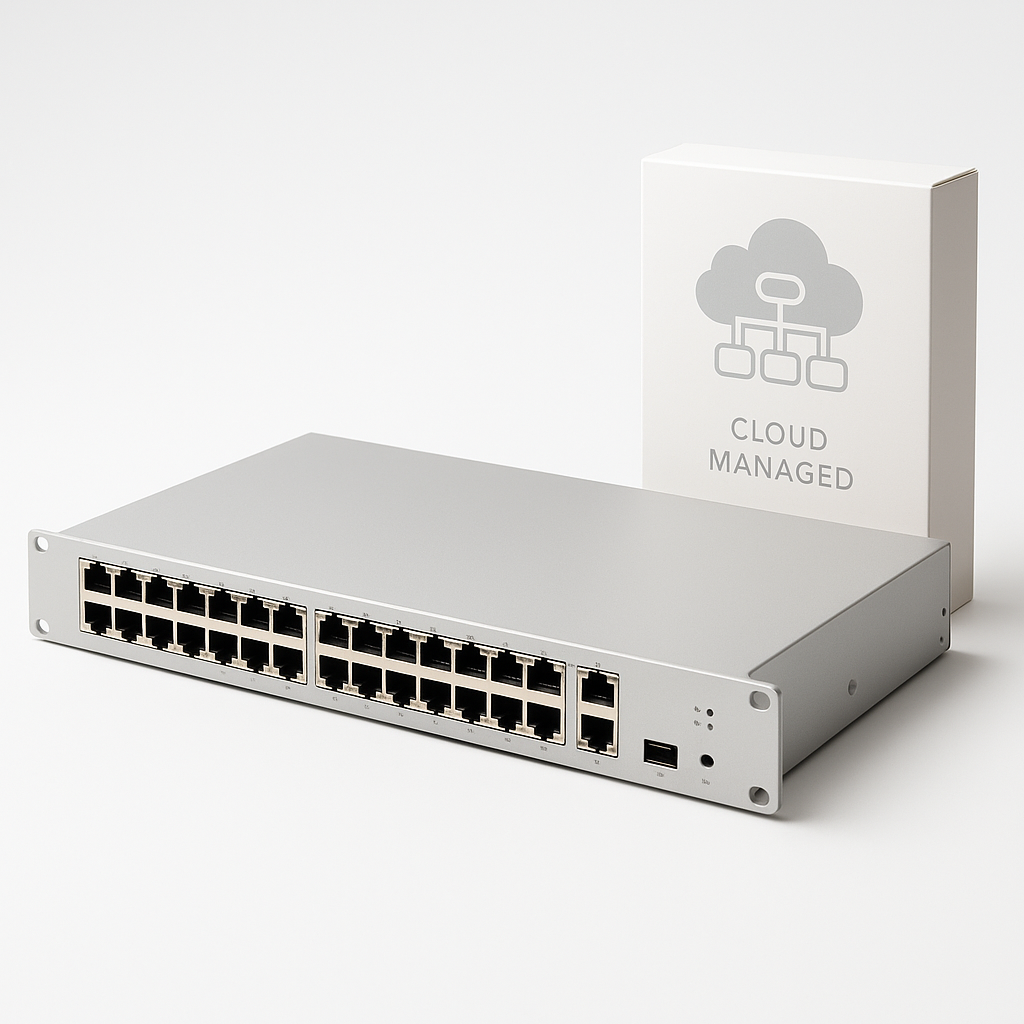 Meraki MS130-24P Cloud Managed 24GE 370W - Imagen 2
