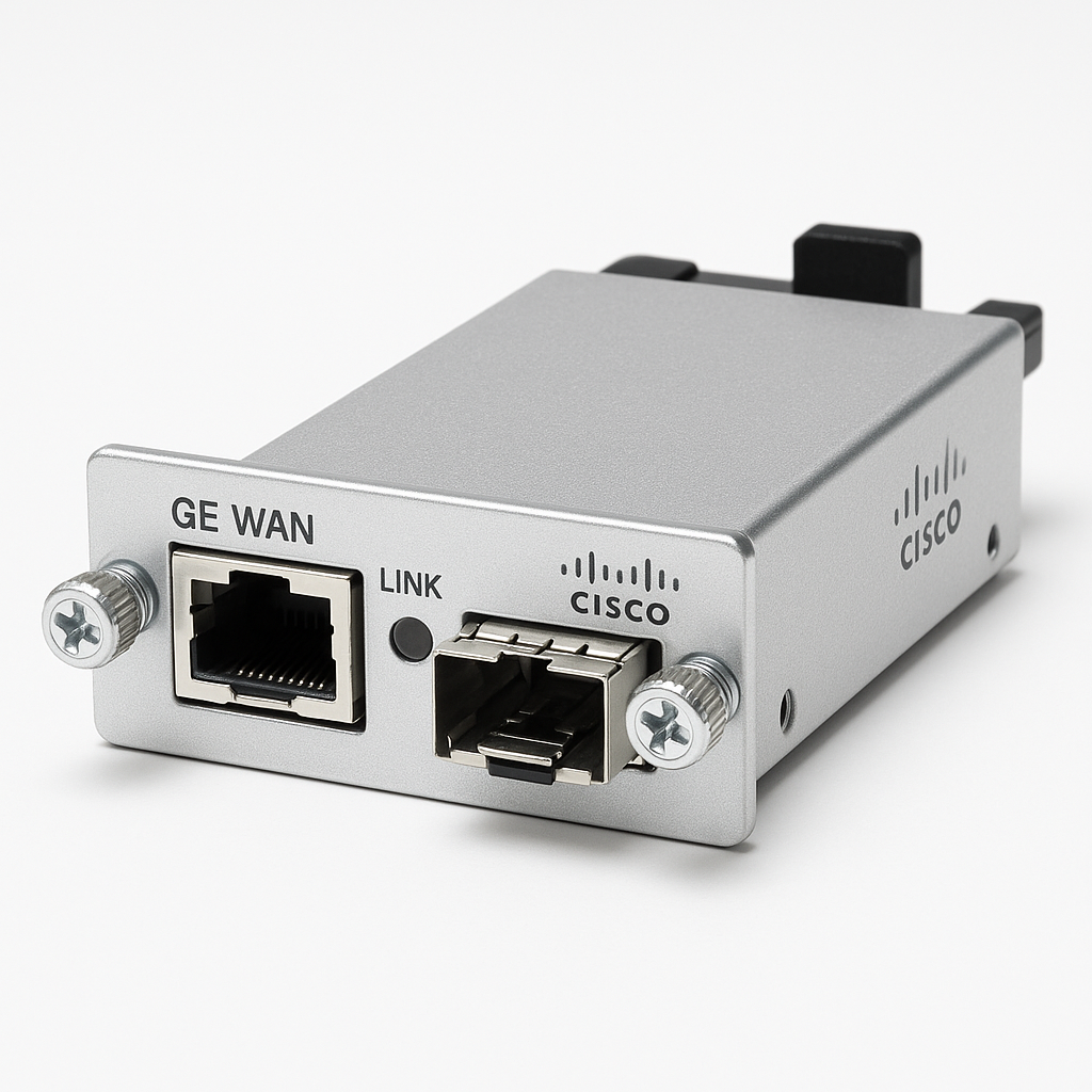 1-PORT GE WAN NIM DUAL-MODE RJ45 SFP - Imagen 3