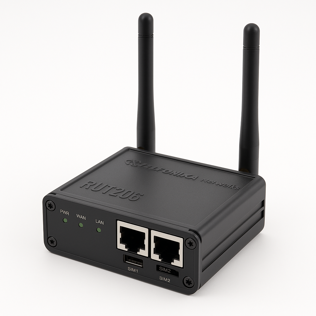 RUT206 Fast Ethernet + WiFi + LTE CAT 4