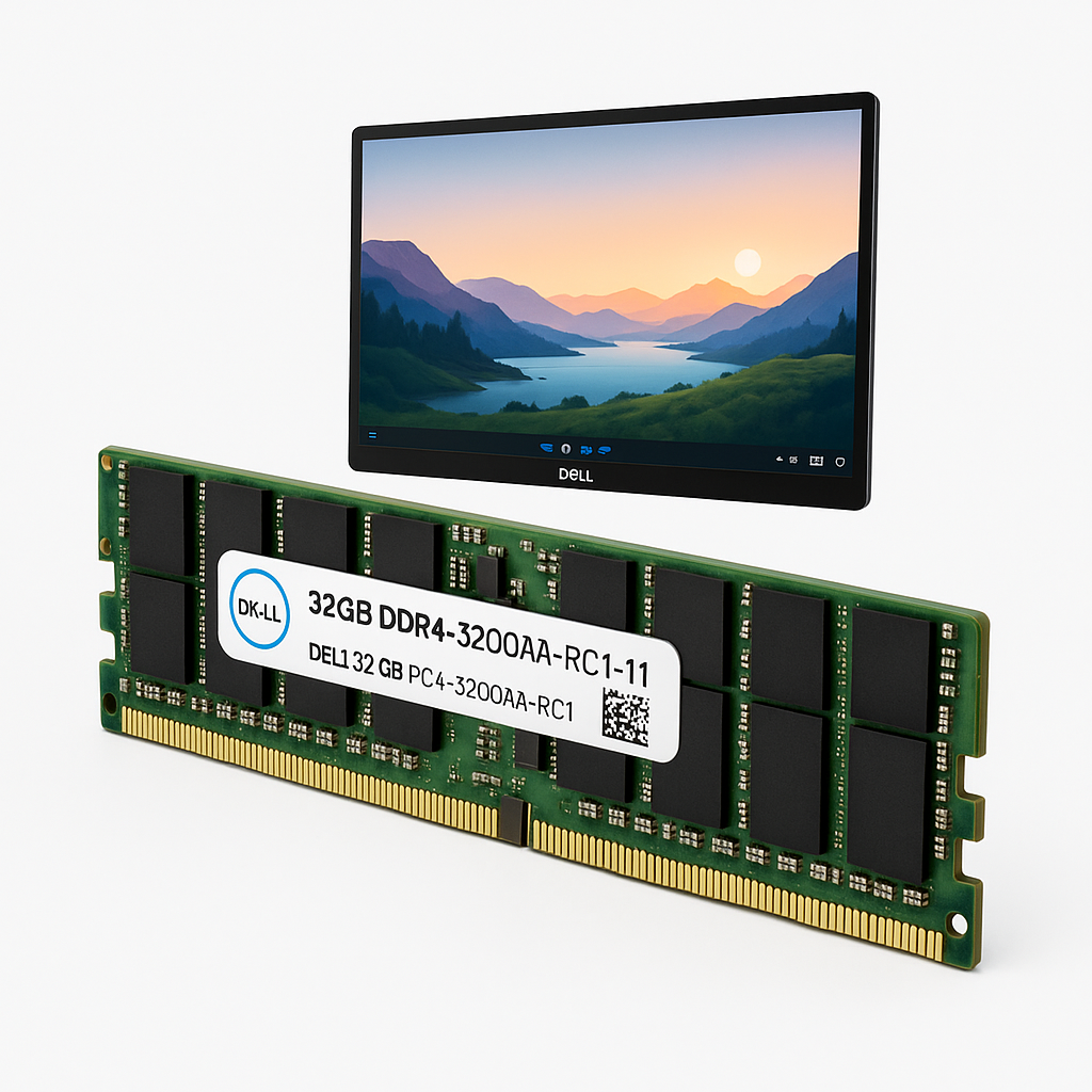 Memoria Ram para sevidores Dell 32GB DDR4 BUS 3200 - Imagen 2