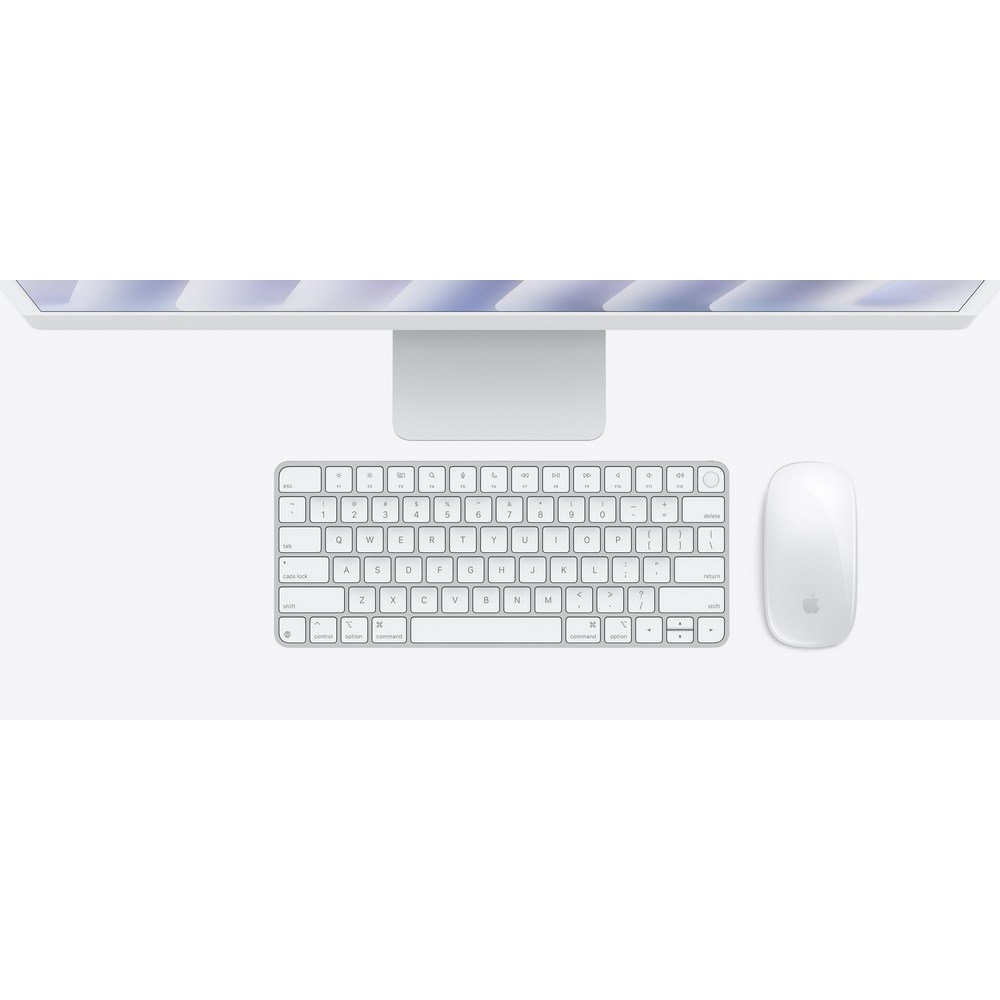 24-inch iMac with Retina 4.5K display: Apple M4 chip with 10-core CPU and 10-core GPU, 16GB, 256GB SSD - Silver