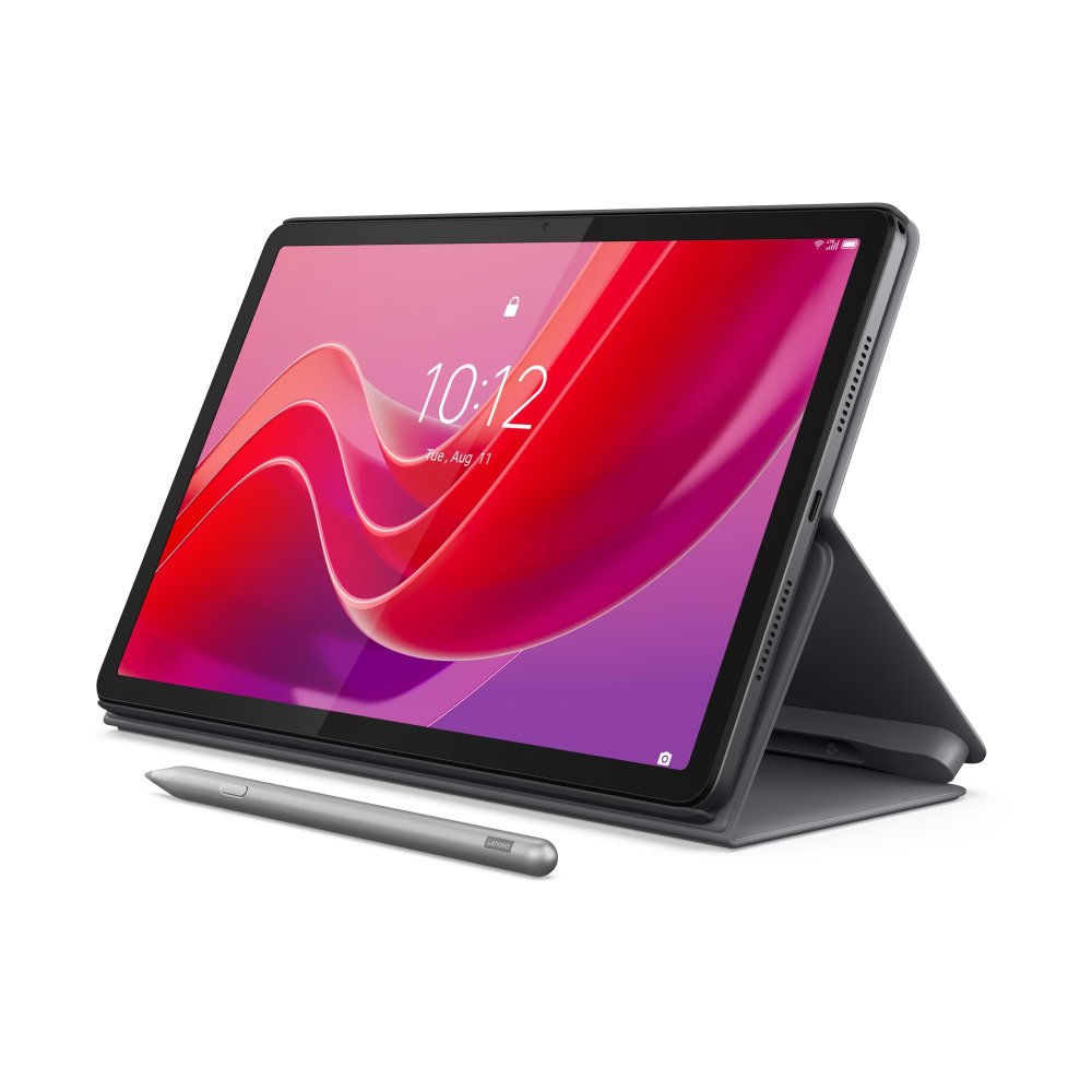Tablet Lenovo M11 TB330XU Pantalla 11 Pulgadas WUXGA  Conectividad LTE Memoria 8GB + Almacenamiento 128GB Color Luna Grey Incluye Folio Case + Lenovo Tab Pen Plus