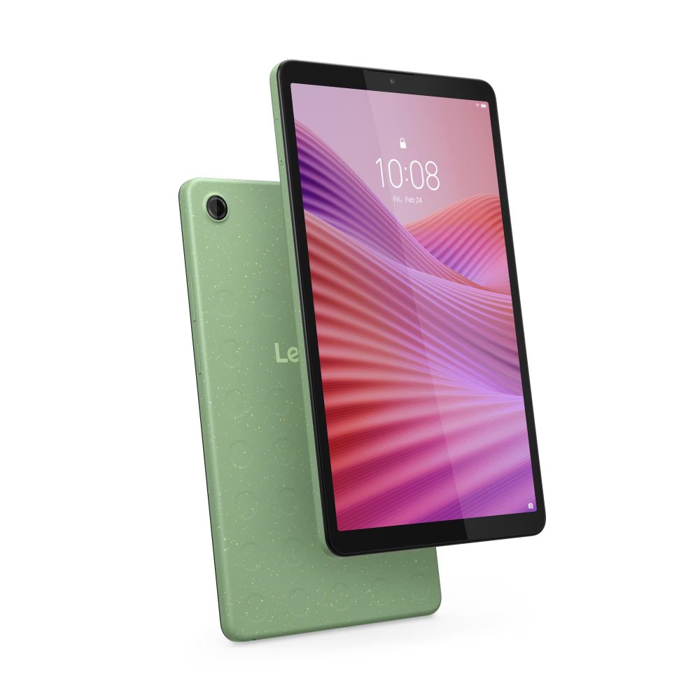 TABLET LENOVO TAB ONE TB305FU PANTALLA 8,7  CONECTIVIDAD WIFI MEMORIA 4GB + ALMACENAMIENTO 128GB COLOR VERDE INCLUYE ESTUCHE TIPO FOLIO + CARGADOR